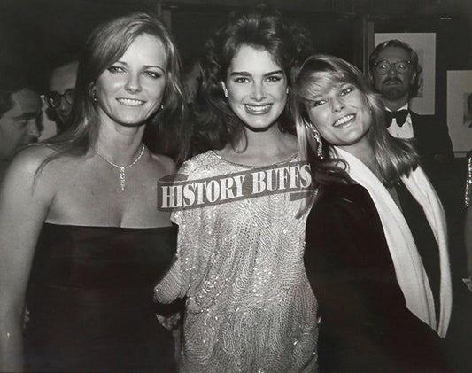 Brooke Shields, Cheryl Tiegs, and Christie Brinkley