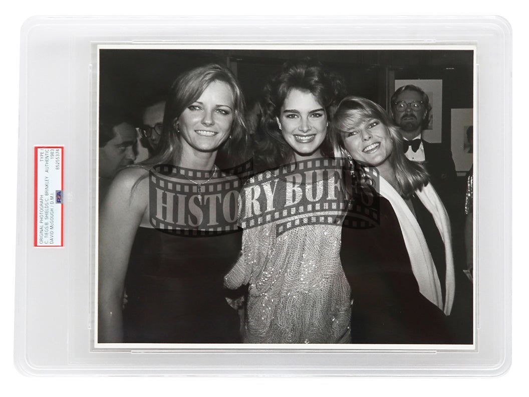 Brooke Shields, Cheryl Tiegs, and Christie Brinkley