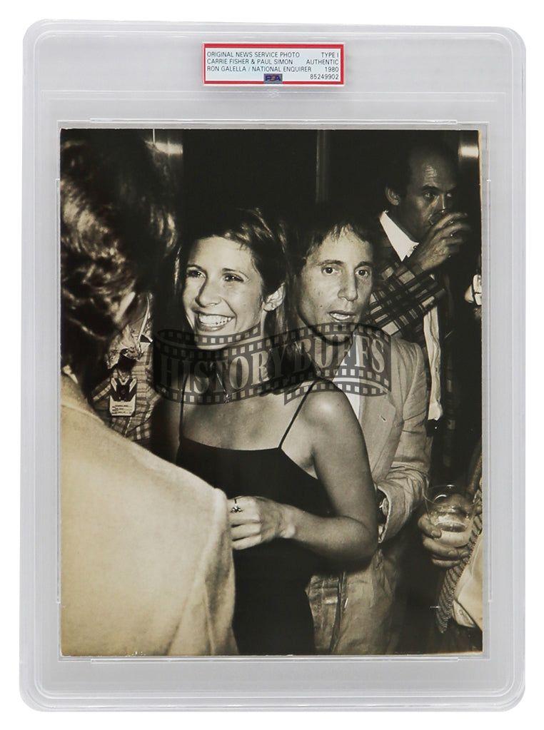 Carrie Fisher and Paul Simon