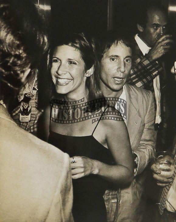 Carrie Fisher and Paul Simon