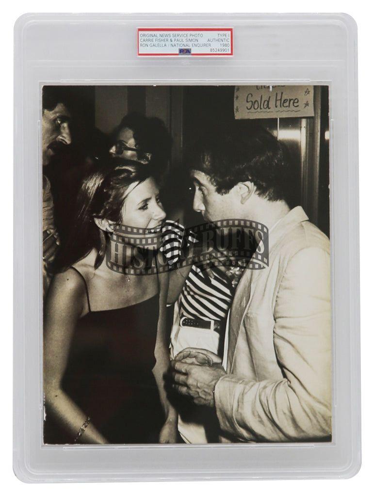 Carrie Fisher and Paul Simon