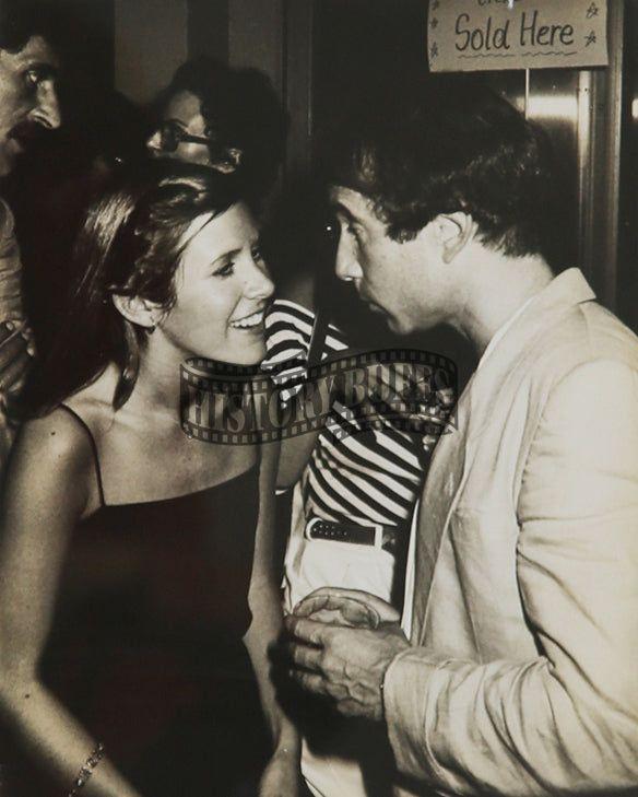 Carrie Fisher and Paul Simon