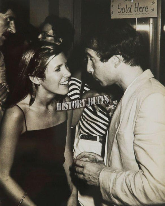 Carrie Fisher and Paul Simon