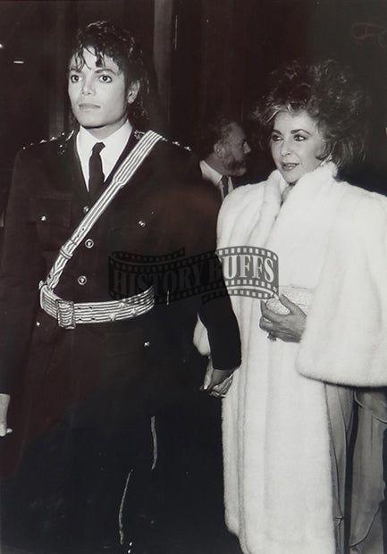 Elizabeth Taylor and Michael Jackson