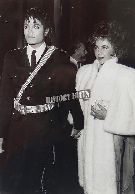 Elizabeth Taylor and Michael Jackson