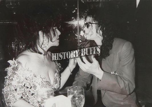 Elizabeth Taylor and Michael Jackson