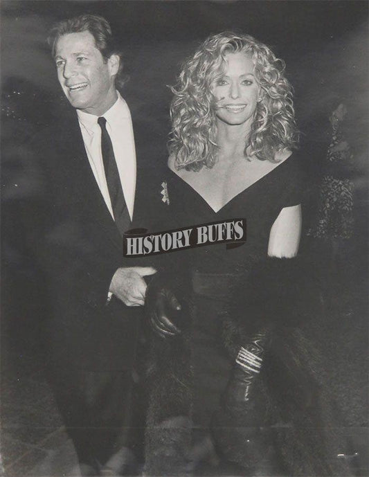 Farrah Fawcett and Ryan O'Neal