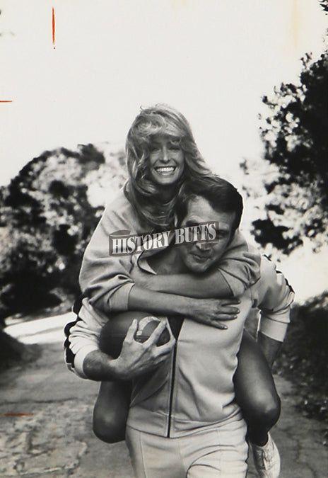 Farrah Fawcett and Lee Majors