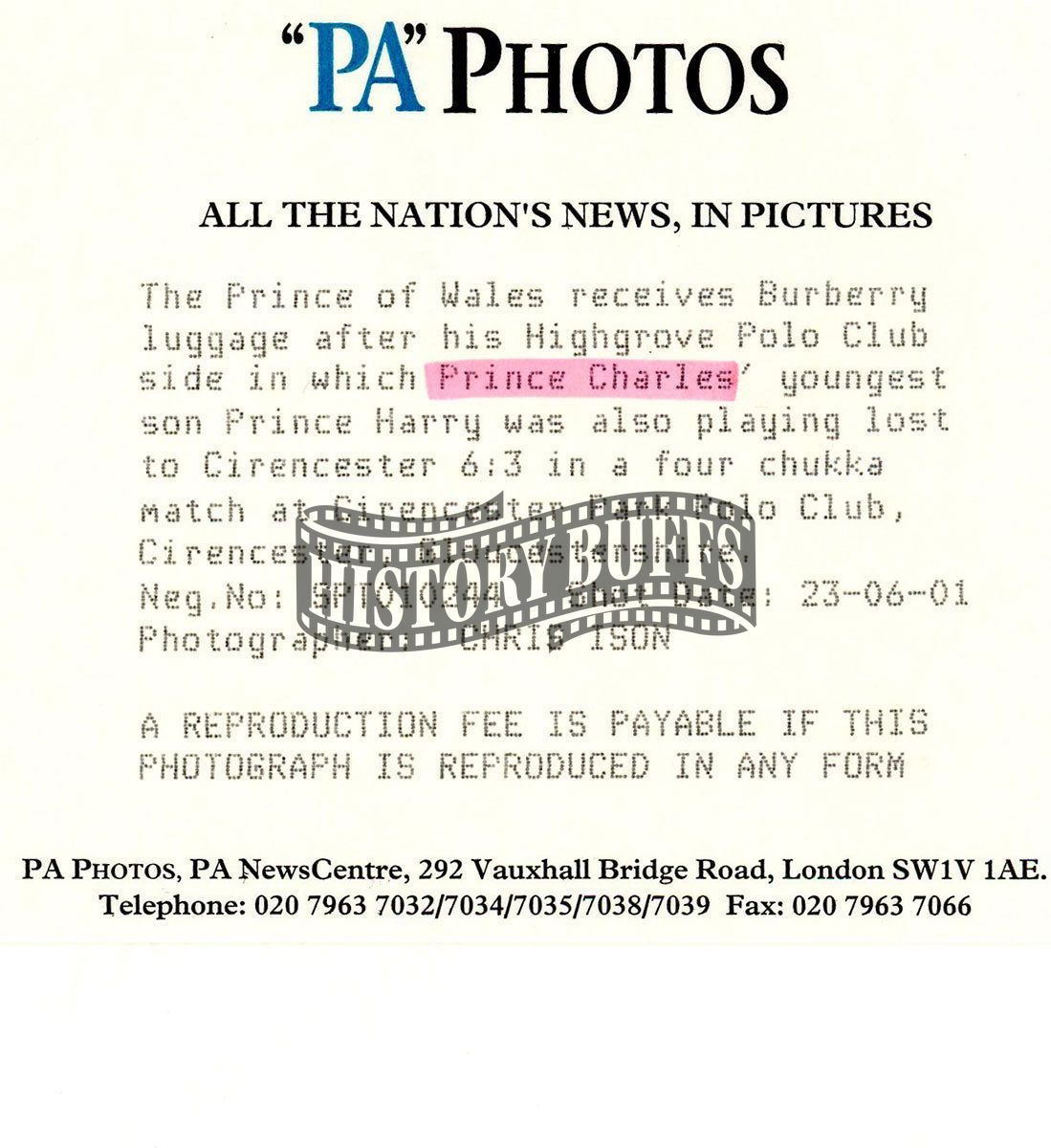 Prince / King Charles